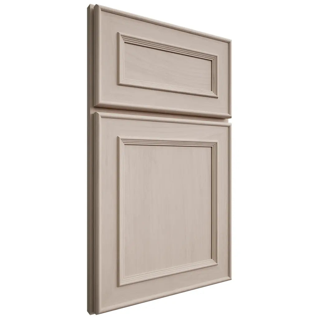 Shiloh Cabinetry Full Overlay Dalton Alder Plain Cut White Sands Door