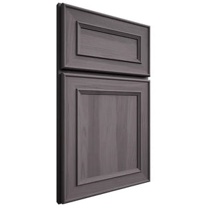 Shiloh Cabinetry Full Overlay Dalton Hickory Plain Cut Cadet Door