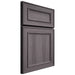 Shiloh Cabinetry Full Overlay Dalton Hickory Plain Cut Cadet Door