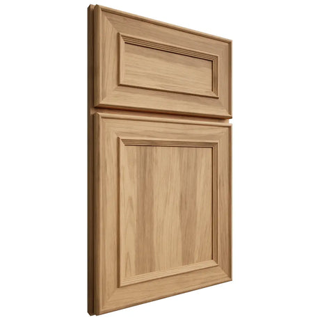 Shiloh Cabinetry Full Overlay Dalton Hickory Plain Cut Natural Door