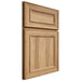 Shiloh Cabinetry Full Overlay Dalton Hickory Plain Cut Natural Door
