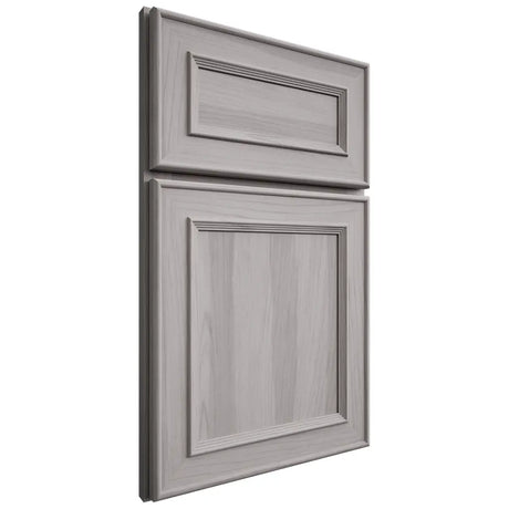 Shiloh Cabinetry Full Overlay Dalton Hickory Plain Cut Stratus Door