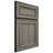 Shiloh Cabinetry Full Overlay Dalton Hickory Plain Cut Thyme Door