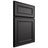 Shiloh Cabinetry Full Overlay Dalton Paintable Iron Ore Door