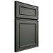 Shiloh Cabinetry Full Overlay Dalton Paintable Pewter Green Door