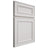 Shiloh Cabinetry Full Overlay Dalton Paintable Soft White Door