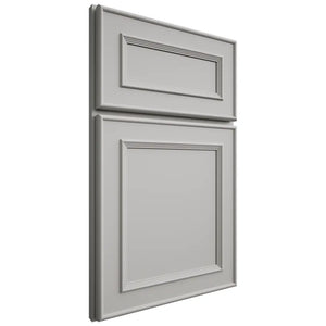 Shiloh Cabinetry Full Overlay Dalton Paintable Unusual Gray Door