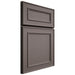 Shiloh Cabinetry Full Overlay Dalton Poplar Plain Cut Heatherstone Door