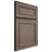 Shiloh Cabinetry Full Overlay Dalton Poplar Plain Cut River Rock Door