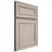 Shiloh Cabinetry Full Overlay Dalton Poplar Plain Cut Seagull Door