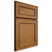 Shiloh Cabinetry Full Overlay Dalton Red Oak Plain Cut Autumn Door