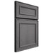 Shiloh Cabinetry Full Overlay Dalton Red Oak Plain Cut Cadet Door
