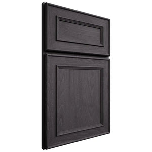 Shiloh Cabinetry Full Overlay Dalton Red Oak Plain Cut Harbor Door