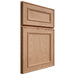 Shiloh Cabinetry Full Overlay Dalton Red Oak Plain Cut Natural Door