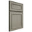 Shiloh Cabinetry Full Overlay Dalton Red Oak Plain Cut Thyme Door