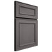 Shiloh Cabinetry Full Overlay Dalton Walnut Plain Cut Cadet Door