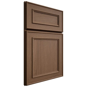 Shiloh Cabinetry Full Overlay Dalton White Oak Plain Cut Autumn Door