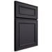 Shiloh Cabinetry Full Overlay Dalton White Oak Plain Cut Harbor Door