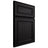 Shiloh Cabinetry Full Overlay Dalton White Oak Plain Cut Ink Door