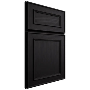 Shiloh Cabinetry Full Overlay Dalton White Oak Plain Cut Ink Door