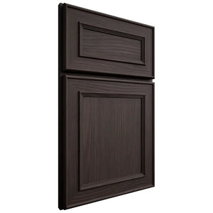 Shiloh Cabinetry Full Overlay Dalton White Oak Plain Cut Morel Door