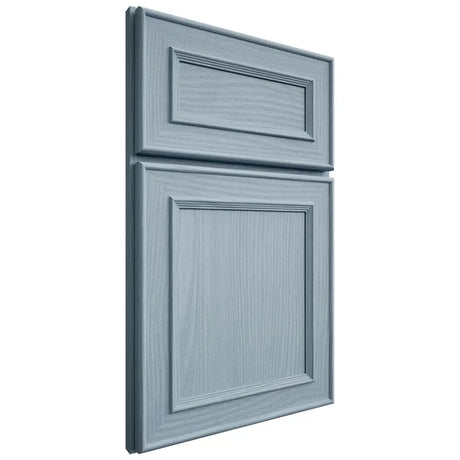 Shiloh Cabinetry Full Overlay Dalton White Oak Plain Cut Sky Door