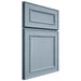 Shiloh Cabinetry Full Overlay Dalton White Oak Plain Cut Sky Door