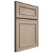 Shiloh Cabinetry Full Overlay Dalton White Oak Plain Cut Straw Door