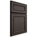 Shiloh Cabinetry Full Overlay Dalton White Oak Quarter Sawn Creekside Door