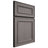 Shiloh Cabinetry Full Overlay Dalton White Oak Quarter Sawn Flagstone Door