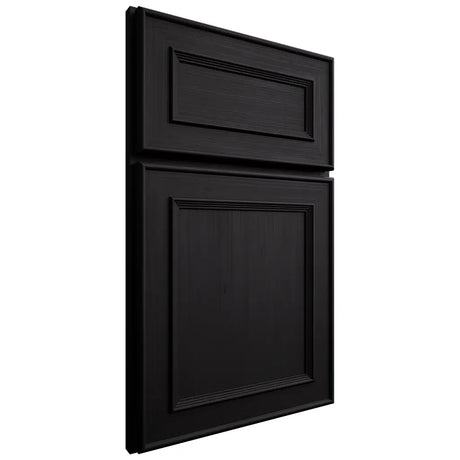 Shiloh Cabinetry Full Overlay Dalton White Oak Quarter Sawn Ink Door