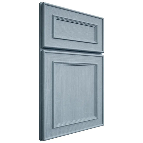 Shiloh Cabinetry Full Overlay Dalton White Oak Quarter Sawn Sky Door