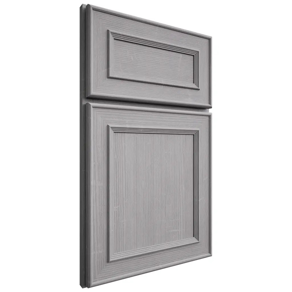 Shiloh Cabinetry Full Overlay Dalton White Oak Quarter Sawn Stratus Door