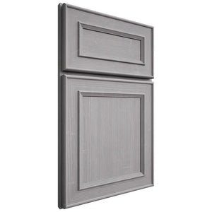 Shiloh Cabinetry Full Overlay Dalton White Oak Quarter Sawn Stratus Door