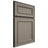 Shiloh Cabinetry Full Overlay Dalton White Oak Quarter Sawn Thyme Door