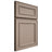 Shiloh Cabinetry Full Overlay Dalton White Oak Quarter Sawn Whitewash Door