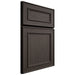 Shiloh Cabinetry Full Overlay Dalton White Oak Rift Cut Creekside Door