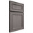 Shiloh Cabinetry Full Overlay Dalton White Oak Rift Cut Flagstone Door