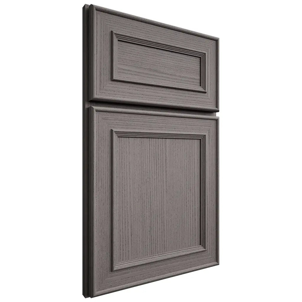 Shiloh Cabinetry Full Overlay Dalton White Oak Rift Cut Flagstone Door