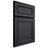 Shiloh Cabinetry Full Overlay Dalton White Oak Rift Cut Harbor Door