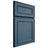 Shiloh Cabinetry Full Overlay Dalton White Oak Rift Cut Hudson Door