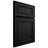 Shiloh Cabinetry Full Overlay Dalton White Oak Rift Cut Ink Door