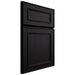 Shiloh Cabinetry Full Overlay Dalton White Oak Rift Cut Ink Door