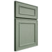 Shiloh Cabinetry Full Overlay Dalton White Oak Rift Cut Moss Door