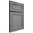 Shiloh Cabinetry Full Overlay Dalton White Oak Rift Cut Sterling Door