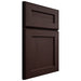 Shiloh Cabinetry Full Overlay Essex Alder Plain Cut Bistre Door