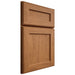 Shiloh Cabinetry Full Overlay Essex Alder Plain Cut Caramel Door