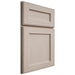 Shiloh Cabinetry Full Overlay Essex Alder Plain Cut White Sands Door