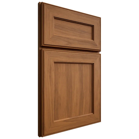 Shiloh Cabinetry Full Overlay Essex Hickory Plain Cut Chestnut Door