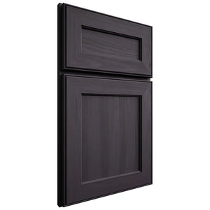Shiloh Cabinetry Full Overlay Essex Hickory Plain Cut Harbor Door